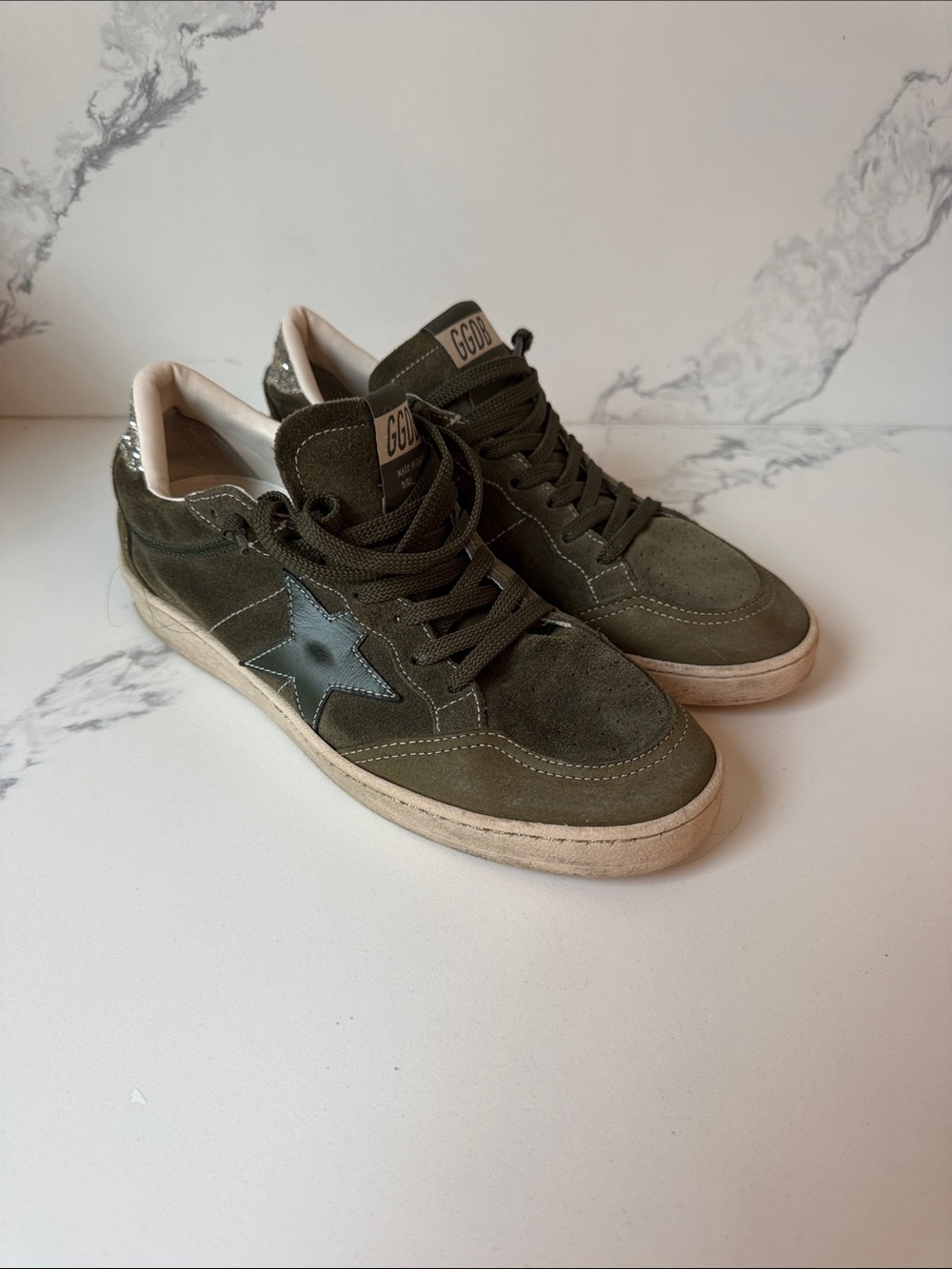 Authentic Golden Goose Ball Star Sneakers